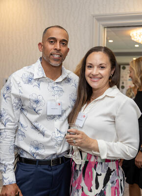 Hanssel Brito and Cynthia Peralta-Brito