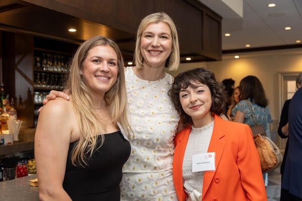 Jessica Buonocore, Sarah Storms and Nadine Etalkhawi