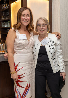 Alexa Ralff with Kate Tomlinson of New Jersey Monthly, a sponsor of the event