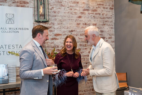 The Kendall Wilkinson x Iatesta Studio design team: Matt Quinn, Kendall Wilkinson and Michael Schoeller