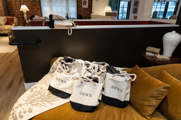 Swag bags for the guests