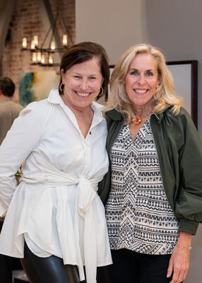 Lisa Staprans and Caroline Price