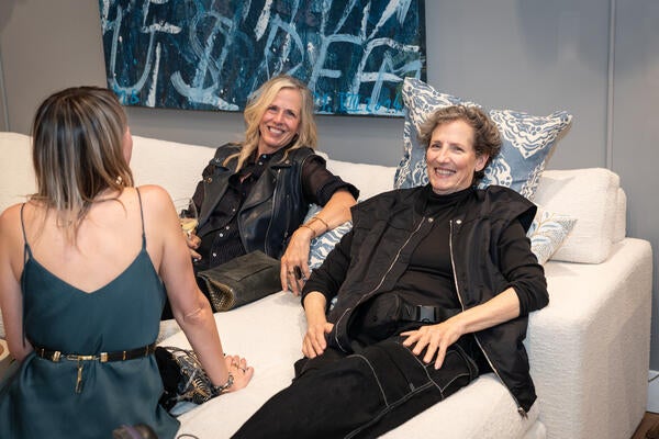 Laura Martin Bovard and Sherry Williamson