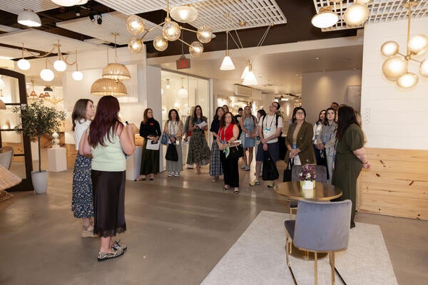 Touring select lighting exhibitors 