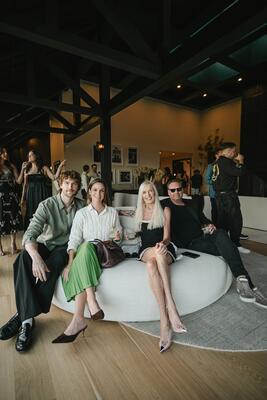 Chad Wood, Mackenzie Buchanan, Lisa Swanson and Tipp Swanson