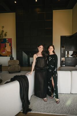 Larissa Crossley and Hannah Wickberg of the Arhaus PR and Partnership team