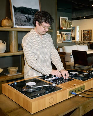 Dart Collective DJ’d the event