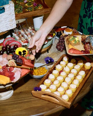 Delicious delicacies on display