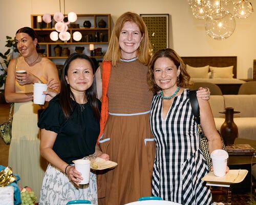 Grace Chou, Carly Eagle and Andrée Chalaron