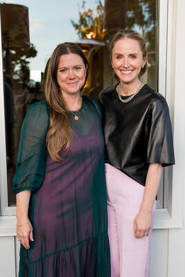 Present Perfect founder Kate Woodrow and Chloe Redmond Warner