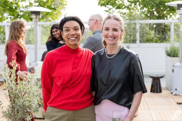 McMullen boutique owner Sherri McMullen and Chloe Redmond Warner