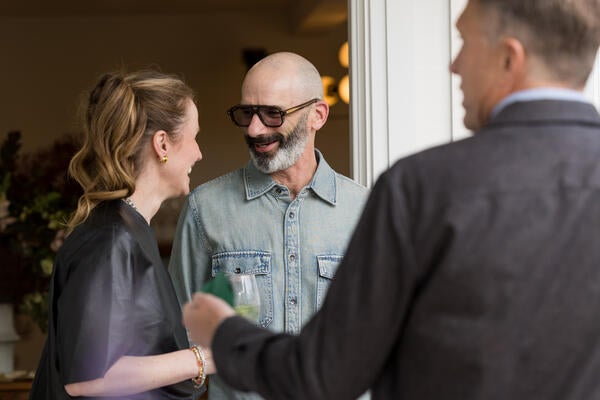 Chloe Redmond Warner and Arrow Builders principal and owner Eric Friedman