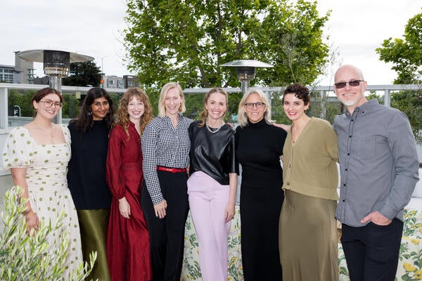 Team members from Redmond Aldrich Design and Walker Warner, from left: Ali Toia, Anita Shanbhogue, Shannon Leigh Godwin, Melanie Kaba, Chloe Redmond Warner, Kathy Scott, Rose Louie and Jeremy Speckman
