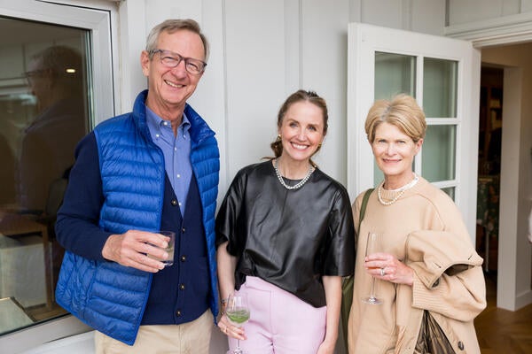 Chloe Redmond Warner with Adam and Janice Thacher