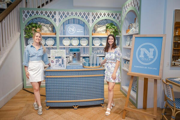 Christiana Ferencz and Arianna Dines from Philips