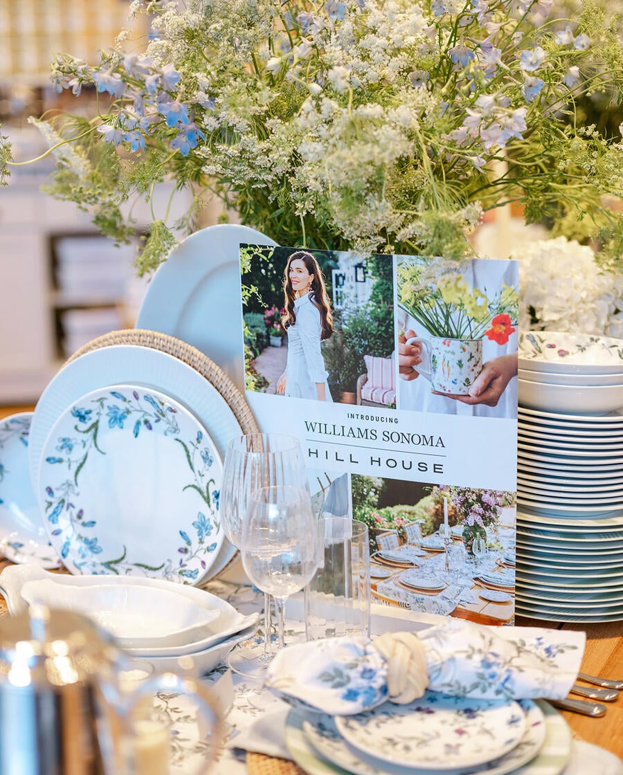 Williams Sonoma and Hill House Home toast a romantic new collaboration