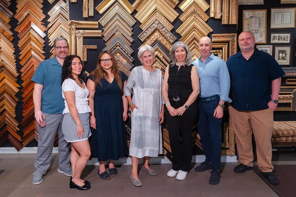 Terry Green, Kimberly Vargas, Hildy Ng-Strasser, Robyn Pocker, Leba Wise, Eric Mauskopf and James McDonough
