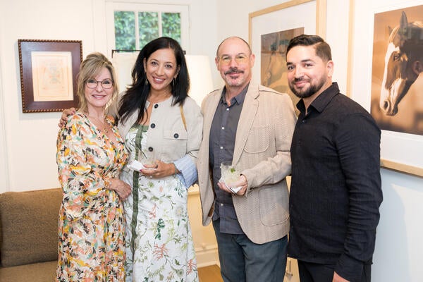 Heidi Burwell, Maya Williams, Aaron Williams and Andres Avila