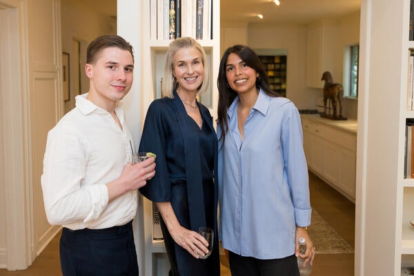Chandler Boudreaux, Janet McKillop and Gabriela Murillo