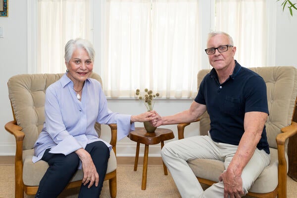 Sandra Jordan and Trip Haenisch