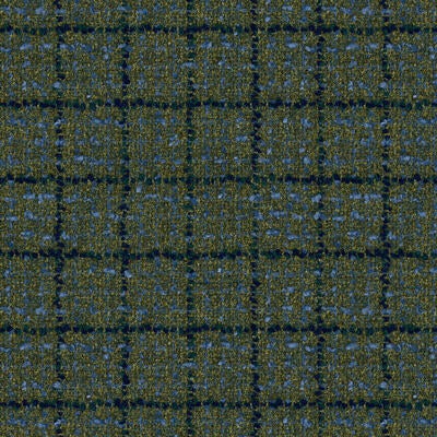 Al Fresco: Luxurious windowpane plaid with rich texture that’s indoor-outdoor ready