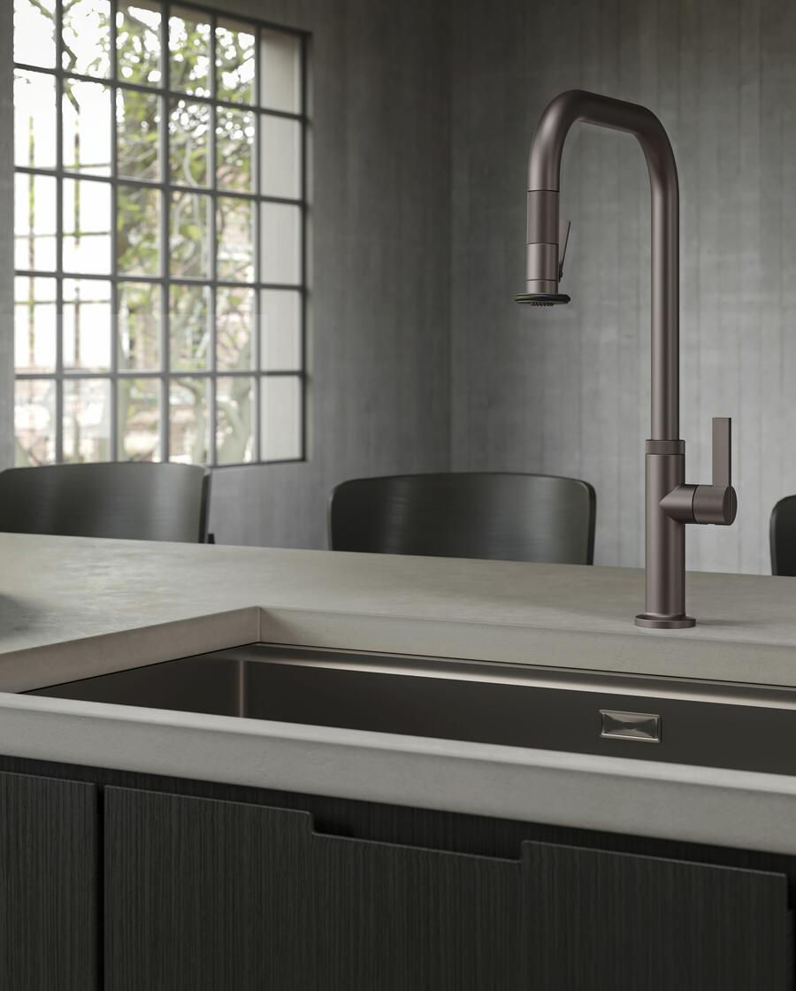 Extended Reach Kitchen Faucet