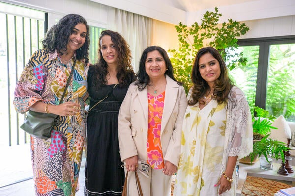 ASID California Peninsula board members Purnima Mani, Neha Saxena, Nidhi Shrivastava and Divya Vijayanandakumar