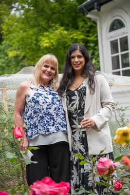 Darla Ferreira and Brigida Parker of Benjamin Moore