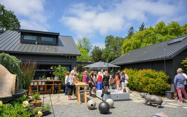 Members of the Bay Area design community come together at Nagomi