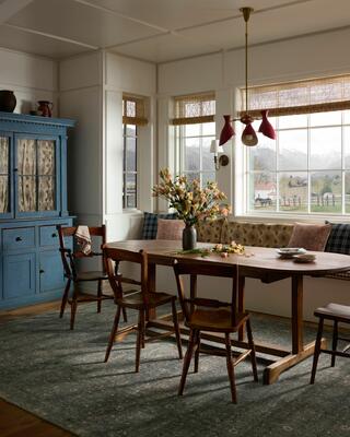 Mayla rug, Page and Izzy pillows