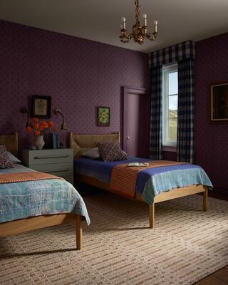 Savannah rug, Penelope pillows