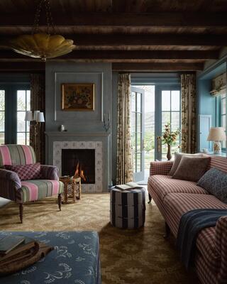 Scarlett rug, Penelope and Page pillows