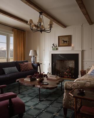 Dawes rug, Annette, Wally and Lizzy pillows