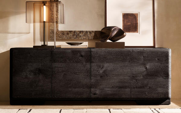 Nomos sideboard with Remy lamp