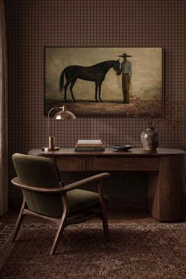 Timber wallpaper in Maroon (MKS119-MA)
