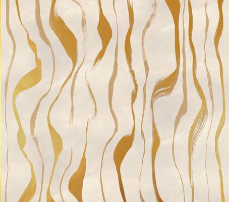 Cascade metallic wallpaper in Gold (METG24-MKS125-GO)