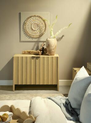 Outer Banks Wall Art, Finley Large Fluted Nightstand 