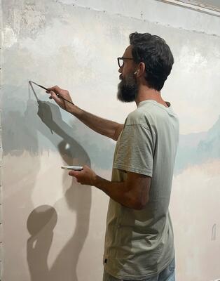 Far Horizon artist Desmond Sweeney 