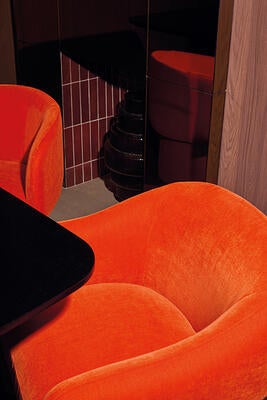 Fuzzy mohair velvet