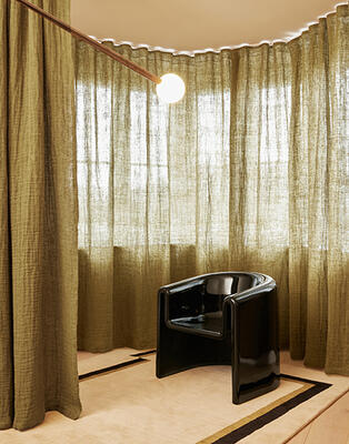 Warp wide-width 100% linen