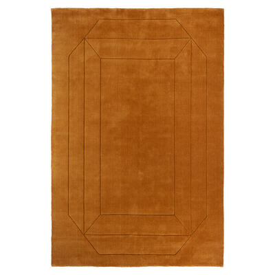 Geometry rug in Gingerbread