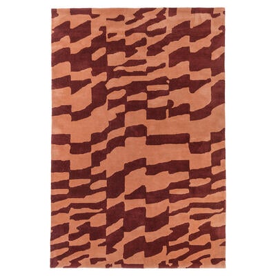 Glimmer rug in Claret