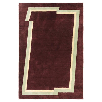 Break rug in Claret