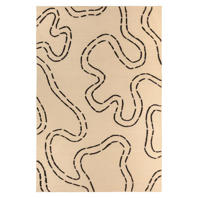 Stitch rug in Monochrome