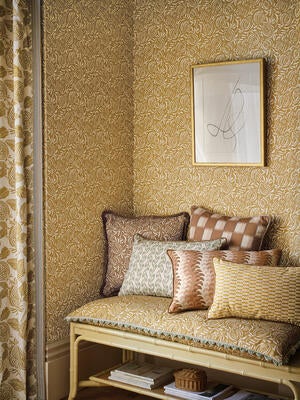 Averly small-scale prints, weaves and wallcoverings
