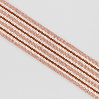 Pia braid in Tuscan Pink