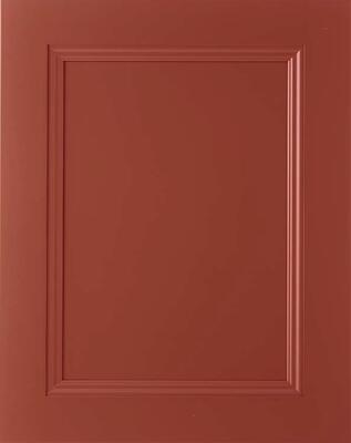 Catherine cabinet front in Ruby Red colorway