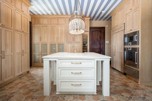 Kitchen cabinetry installation featuring Bunny & Stewart cabinet fronts