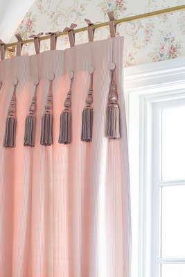 Katerina key tassels and border in Siena Blush