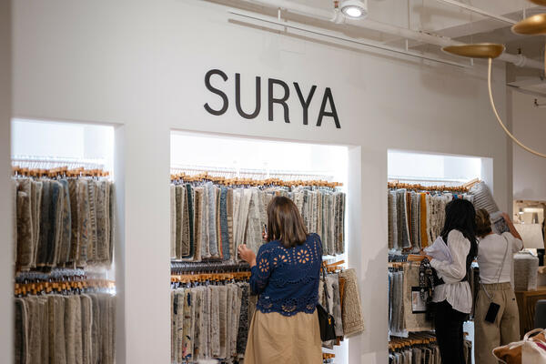 The Surya showroom at the NYDC